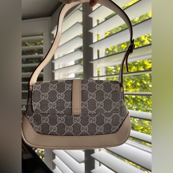Gucci GG Canvas Mini Jackie O Hobo Authentic - Picture 7 of 17